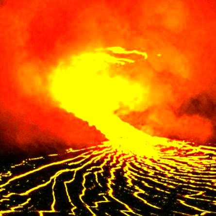 Heißes Glühen der Lavaströme im Mammutgarten - 16. November 2025 Tagesticket