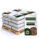 Mammutgarten Kiefern- Rindenmulch grob für 20 m² (20 Sack = 1600 Liter)