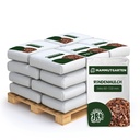 Mammutgarten Kiefern- Rindenmulch Deko für 20 m² (20 Sack = 1600 Liter)