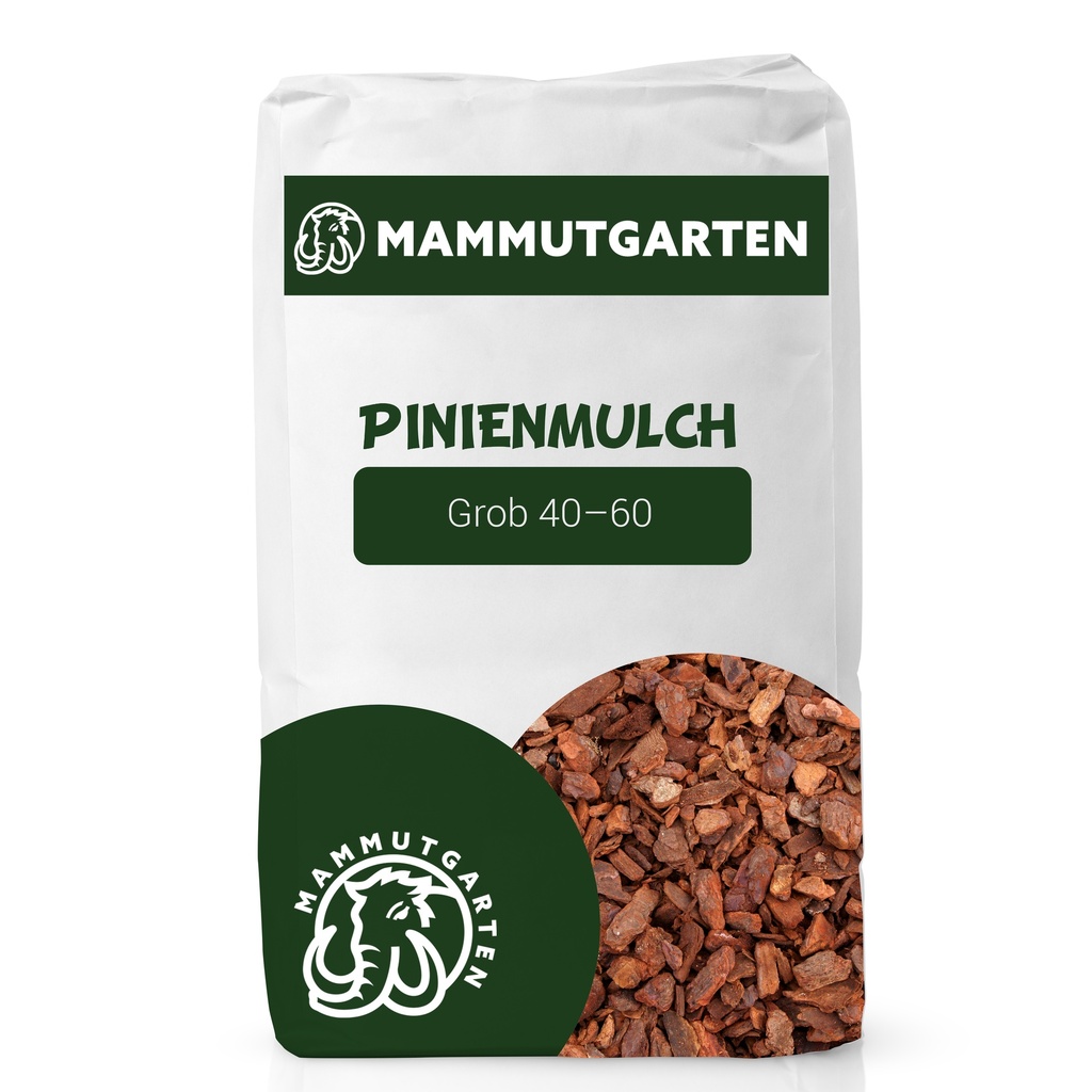 Mammutgarten edle Pinienrinde grob für 1 m² (1 Sack = 70 Liter)