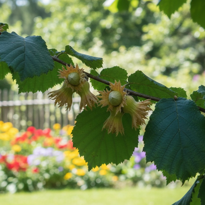 Haselnuss - Corylus avellana 'Barcelona Eckige'