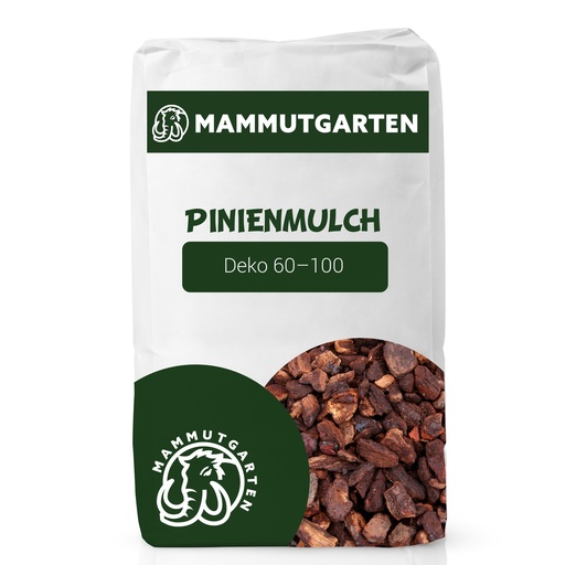 Mammutgarten edle Pinienrinde Deko für 1 m² (1 Sack = 70 Liter)