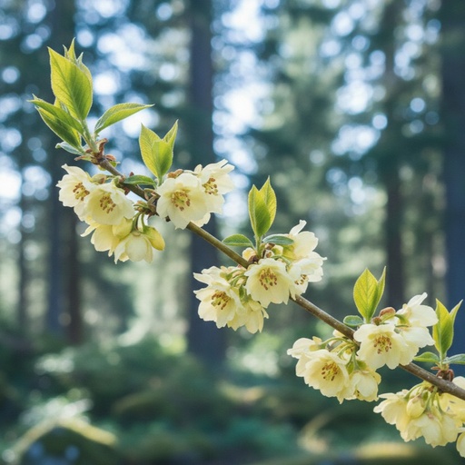 Glockenhasel / Niedrige Scheinhasel - Corylopsis pauciflora