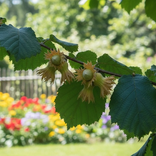 Haselnuss - Corylus avellana 'Barcelona Eckige'
